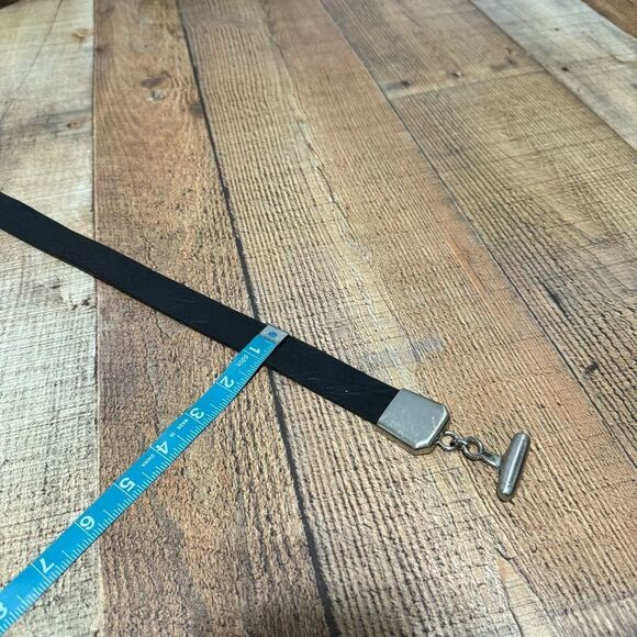 CHICO'S GENUINE LEATHER MADE IN USA BELT SIZE M/L - Picture 7 of 9